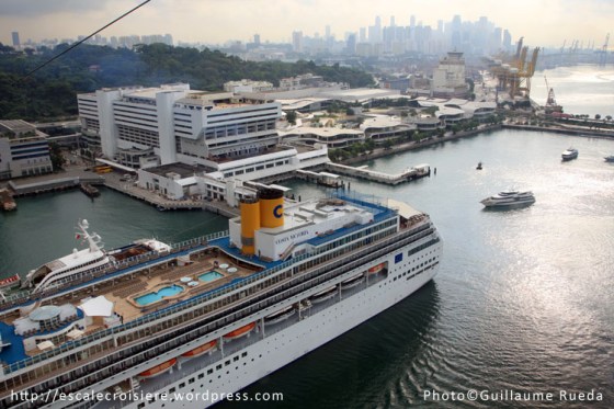 Singapour - Terminal Croisière de Vivo City