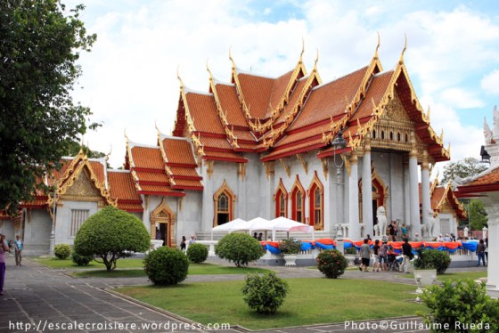 Wat Benchamabophit - Bangkok - 5 mai 2012
