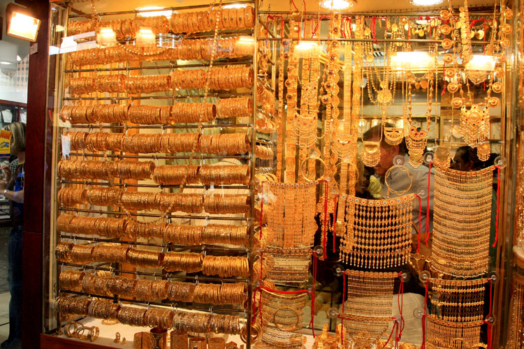 Souk de l'or de Dubaï