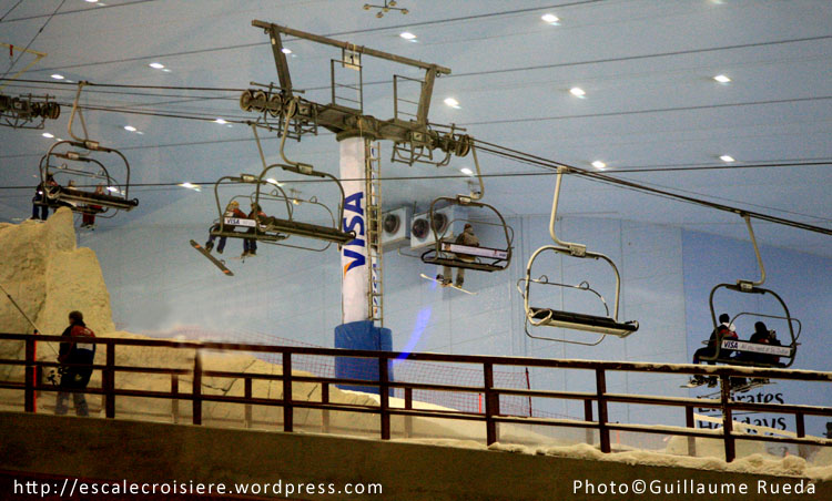 Ski Dubaï au Mall of The Emirates
