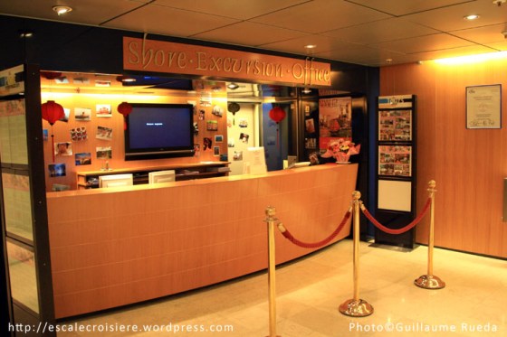 Costa Classica - Bureau des excursions
