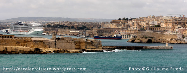 Arrivée La Valette - Malte