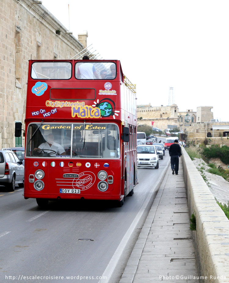 Bus City Sightseeing - La Valette - Malte