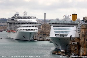 MSC Fantasia & Costa Victoria La Valette - Malte