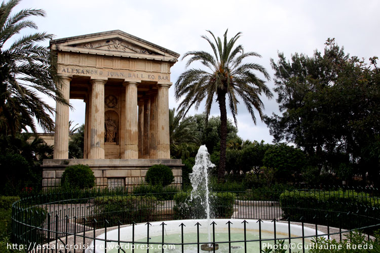 Upper Barrakka gardens La Valette - Malte