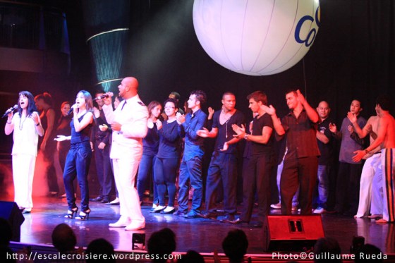 Salle spectacle Costa Victoria