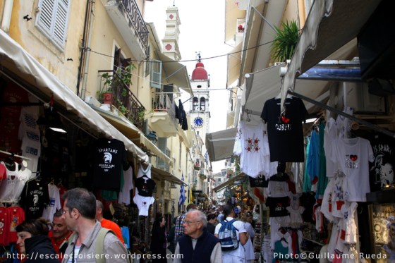 Boutiques à Corfou