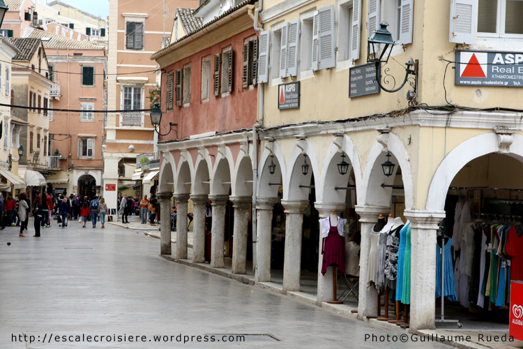 Boutiques à Corfou