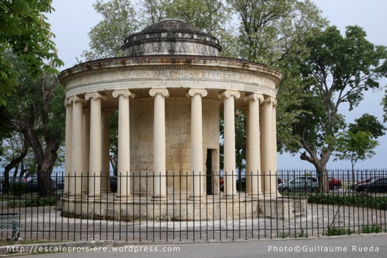 Sur la Spianada à Corfou