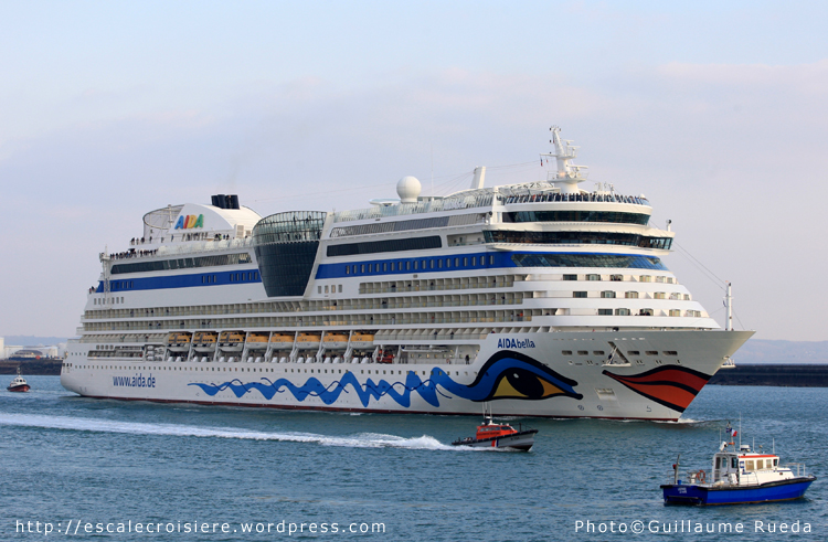 AIDAbella - Le Havre - Escale du 31-03-2013