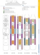 Costa neoRomantica - plan des ponts