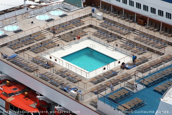 Costa Romantica - Piscine arrière