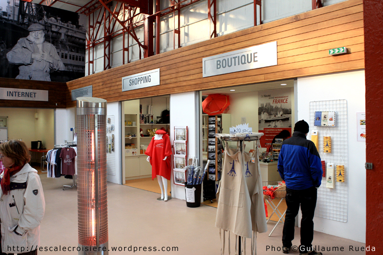 Le Havre - Terminal Croisière - Boutique