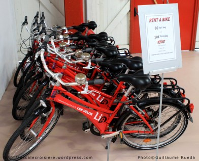Le Havre - Terminal Croisière - Location de vélos