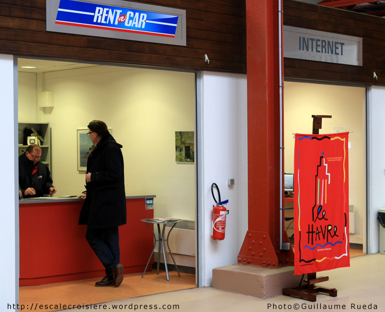 Le Havre - Terminal Croisière - Location de voiture
