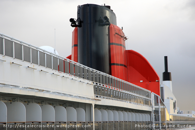 Queen Mary 2 - Cheminée