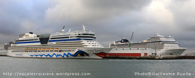 AIDAluna - MSC Musica - 22/04/13