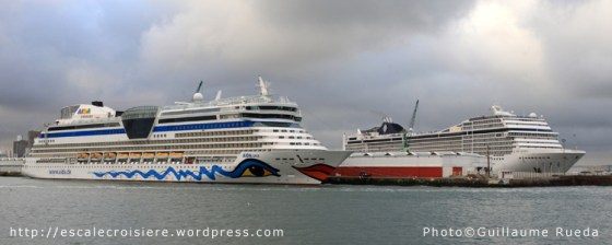 AIDAluna - MSC Musica - 22/04/13