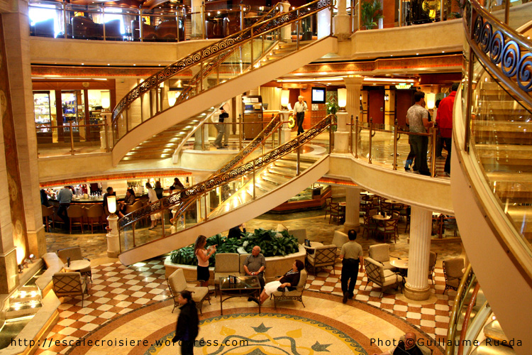 Crown Princess - The Piazza Atrium
