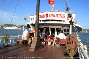 Baie d'Halong - bateau d'excursion