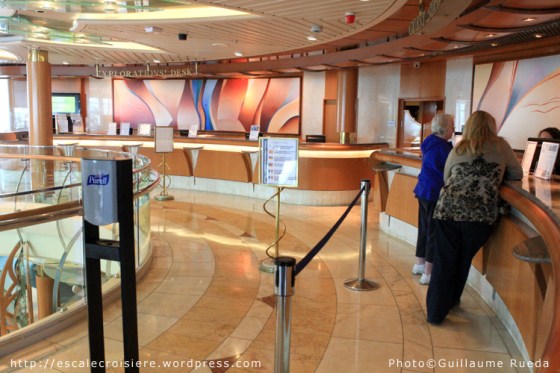 Bureau des excursions - Vision of the Seas