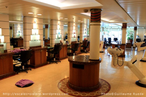 Salon de coiffure - Vision of the Seas