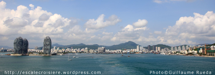 Arrivée à Sanya