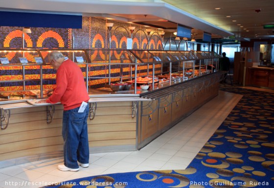 Oceanview café - Celebrity Infinity