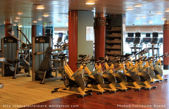 Salle de sport - Celebrity Infinity