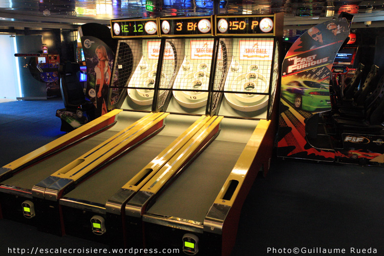 Liberty of the Seas - Espace jeux vidéos