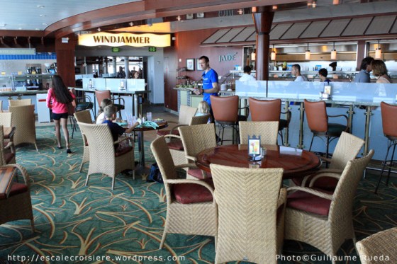 Liberty of the Seas - Jade et Windjammer café