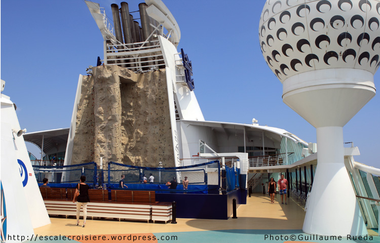 Liberty of the Seas - Mur d'escalade
