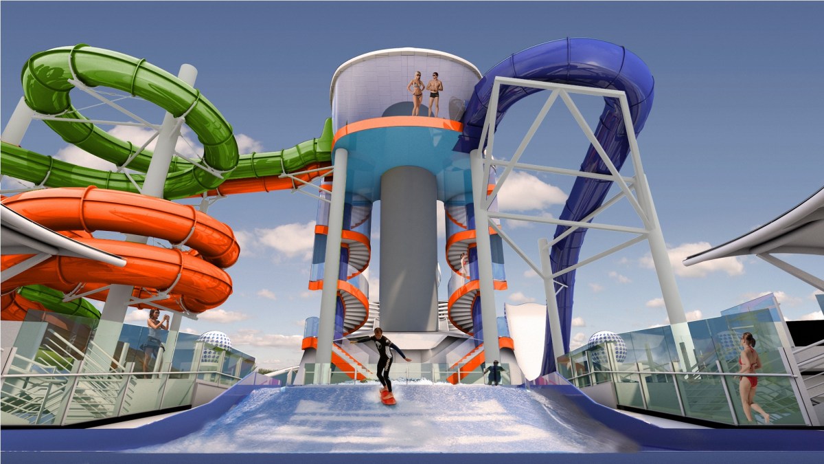 Liberty of the Seas - Toboggan Boomrango