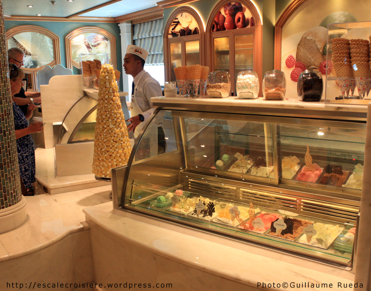 Royal Princess - Bar à glaces Gelato 1