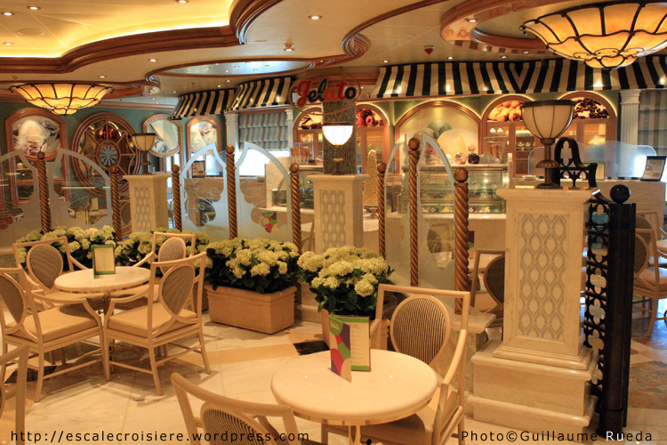 Royal Princess - Bar à glaces Gelato