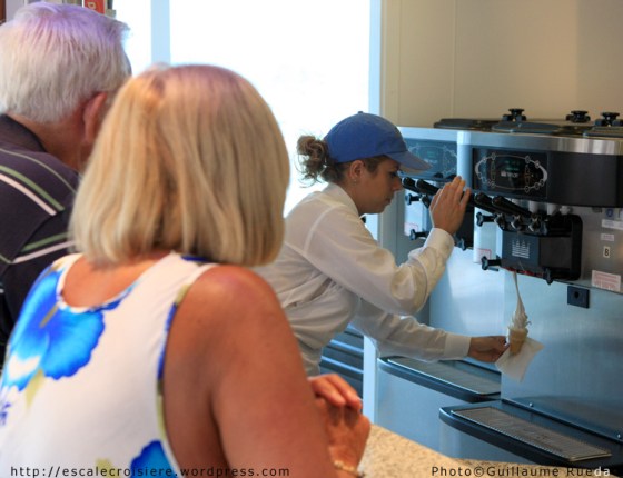 Royal Princess - Bar à glaces Swirls Ice Cream