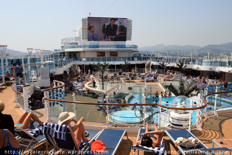 Royal Princess - Movies under the stars