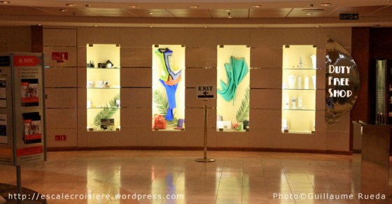 MSC Opera - Boutiques