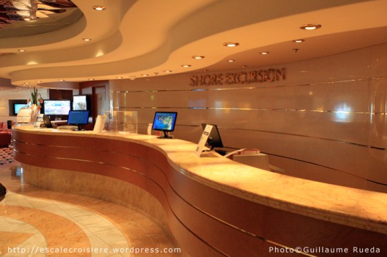 MSC Opera - Bureau des excursions