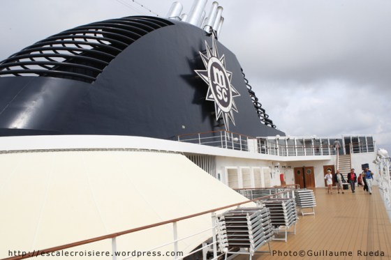 MSC Opera - pont extérieur