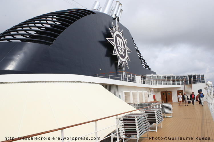 MSC Opera - pont extérieur