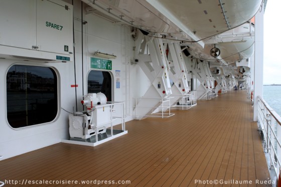 MSC Opera - pont extérieur