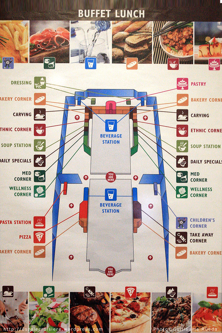MSC Opera - Plan buffet