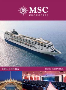 MSC Opera Plan des ponts