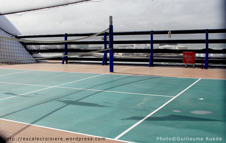 MSC Musica - Terrain de tennis