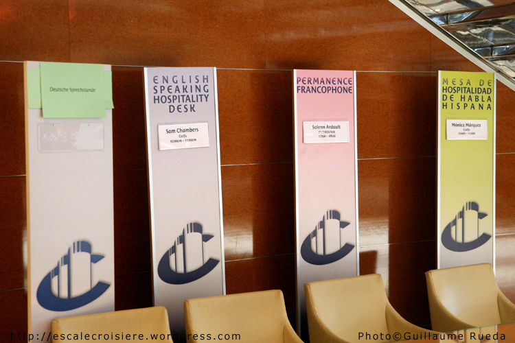 Costa Victoria - Bureau d'Information