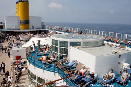 Costa Victoria - Pont extérieur