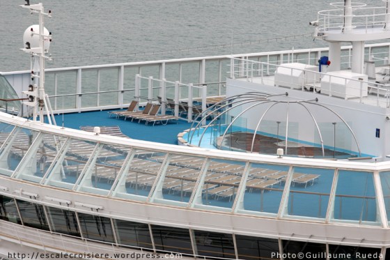 Costa Victoria - Pont extérieur - Solarium