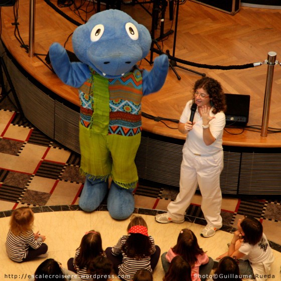 Costa Victoria - Squok la mascotte des enfants