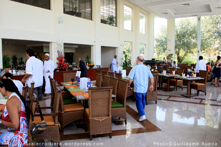 Mascate - Déjeuner au Al Nahda Resort